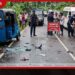 කෑගල්ලේදී ත්‍රිරෝද රථයක්  මාර්ගයෙන් ඉවතට පැන විදුලි කණුවක ගැටේ 67 හැවිරිදි කාන්තාවක් මරුට