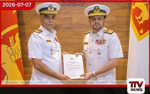 නාවික හමුදාවේ නව මාණ්ඩලික ප්රධානී ලෙස රියර් අද්මිරාල් රවින්ද්ර තිසේරා පත් කෙරේ