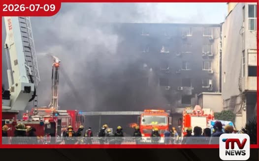 චීනයේ සපත්තු කම්හලක දැවැන්ත ගින්නකින් 28 දෙනෙක් ජීවිතක්ෂයට