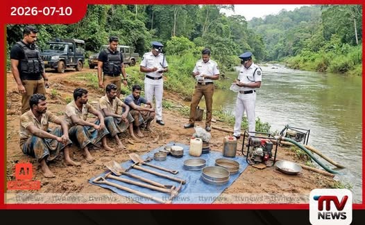 බලපත්ර නොමැතිව මැණික් ගැරූ සැකකරුවන් පස්දෙනෙකු රත්නපුරයේදී අත්අඩංගුවට