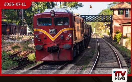 දිට්වා කුණාටුවෙන් පසු පේරාදෙණිය – පිළිමතලාව අතර පළමු දුම්රිය ධාවනය ඇරඹේ