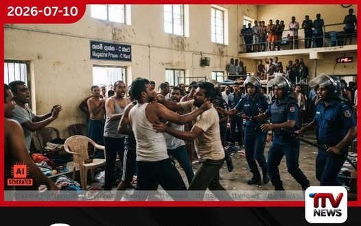 මීගමුවෙන් පස්සේ වැලිකඩත් ගැටුමක්… රැඳවියන් 4ක් රෝහලට!