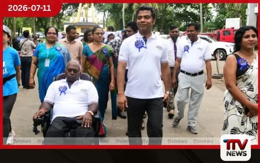 ජාතික සෞඛ්ය විද්යායතනයේ සියවස් සංවත්සරය සමරමින් කළුතරදී සෞඛ්ය පාගමනක්