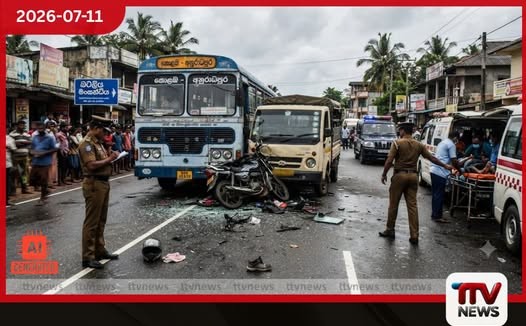 කොළඹ – නුවර මාර්ගයේ බටලීය මංසන්ධියේ සිදුවූ රිය අනතුරකින් තරුණයින් දෙදෙනෙකු ජීවිතක්ෂයට
