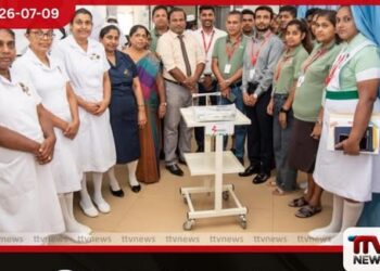 මීරිගම මූලික රෝහලේ හදිසි ප්රතිකාර ඒකකයට බ්රැන්ඩික්ස් වෙතින් නව ECG යන්ත්රයක්