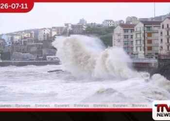 බාවි සුළි කුණාටුව චීනයේ නැගෙනහිර වෙරළ තීරයට කඩා වදියි