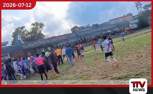 හැටන් ලීග් පාපන්දු පිටියේ අනපේක්ෂිත ප්රචණ්ඩත්වය ක්රීඩාවේ විනය සහ ප්රේක්ෂක හැසිරීම් පිළිබඳ බරපතල අර්බුදයක් කරළියට