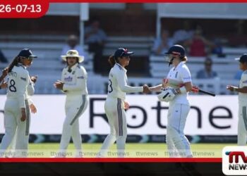 ඓතිහාසික ලෝඩ්ස් පිටියේදී එංගලන්තය පරදා ඉන්දීය කාන්තාවන් වාර්තාගත ටෙස්ට් ජයක් ලබයි