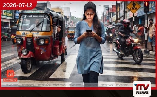 පාරේ යනකොට ෆෝන් එක දිහාම බලන් ඉන්නවද?