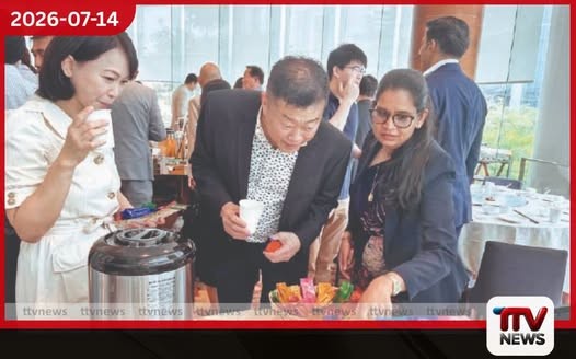 සිංගප්පූරු ව්යවසායක හා වෘත්තීයවේදී හමුවේදී සිලෝන් ටී ප්රවර්ධනය කෙරේ