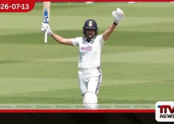 ලෝඩ්ස් ඉතිහාසයේ පළමු කාන්තා ටෙස්ට් ශතකය යස්තිකා භාතියාගෙන්