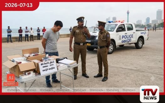 නීති විරෝධී දුම්වැටි 3000ක් සමඟ චීන ජාතිකයෙකු කොටුව පොලිසිය මගින් අත්අඩංගුවට