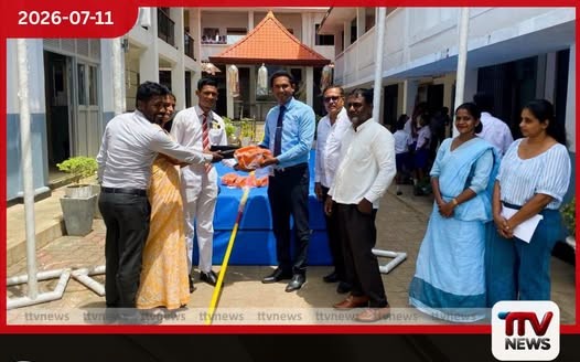 මීගමුව සහ කටාන පාසල් සඳහා ක්රීඩා උපකරණ ප්රදානය කෙරේ