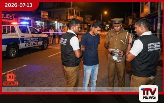 ගිනි අවියක් සමග සැකකරුවෙකු මහරගම දී අත්අඩංගුවට