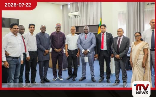 ඝානාවේ නියෝජ්ය කෘෂිකර්ම අමාත්යවරයා කෘෂිකර්ම අමාත්ය කේ.ඩී. ලාල්කාන්ත හමුවෙයි