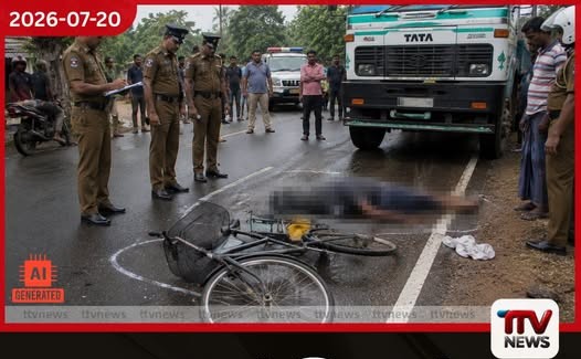 අනතුර සිදු කර පලාගිය ලොරිය අවසානයේ කොටු!