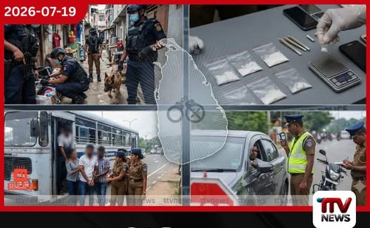 පොලිස්පතිවරයාගේ උපදෙස් මත දිවයින පුරා ක්රියාත්මක විශේෂ මෙහෙයුම්වලින් සැකකරුවන් 519දෙනෙකු අත්අඩංගුවට