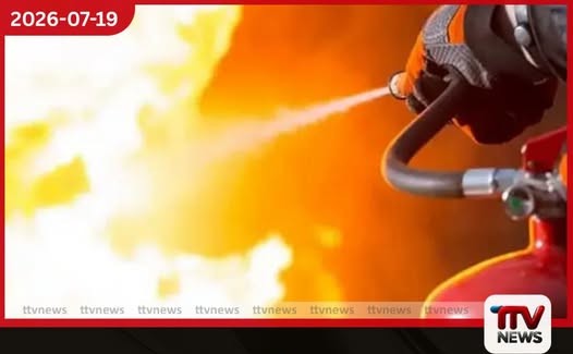 රත්මලාන ආර්ථික මධ්යස්ථානය අසල නිවාස සංකීර්ණයක ගින්නක්