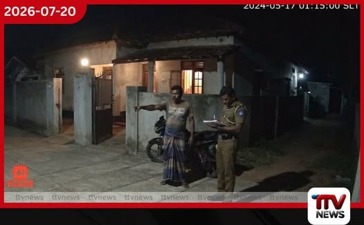 ගෙදර මිදුලේ තිබූ බයික් එකට වැඩේ දීලා…
