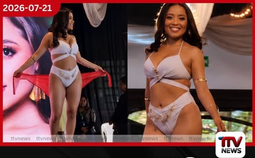 ඉස්කෝලෙ ඉංග්රීසි මිස් මැලේසියාවේදී බිකිනියකින්…
