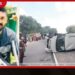 යතුරුපැදිය ගිනි ගනී… හබරණ – කන්තලේ මාර්ගයේ යතුරුපැදියක් සහ මෝටර් රථයක් ගැටෙයි…