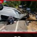 අම්පාර – බිබිල මාර්ගයේ මෝටර් රථයක් පෙරළී යයි තිදෙනෙකු රෝහල්ගත කෙරේ