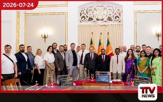 රුසියානු ඉදිකිරීම් ක්ෂේත්රයේ ඉහළ පෙළේ නියෝජිත පිරිසක් ශ්රී ලංකාවේ සංචාරයක
