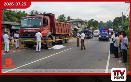 දඹුල්ලේ සිදු වූ මාරක රිය අනතුරකින් කාන්තාවක් ජීවිතක්ෂයට