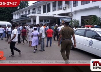 හොරණ රෝහලේදී රෝහලේ පොලිස් නිලධාරියාට පහර දී පලාගිය පුද්ගලයා සොයා මෙහෙයුම්