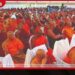 සංඝ නාමයෙන් පෙනී සිටිමින්  ශාසනයට හානි කරන්නන්ට  නීතිය ක්‍රියාත්මක කරන්න  මහා සඟ සමුළුවේදී ඉල්ලීමක්