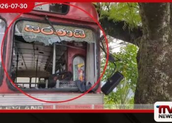 තලවකැලේ සෙන් ක්ලෙයාර් ප්රදේශයේදී ලංගම බස් රථ දෙකක් ගැටී අනතුරක්