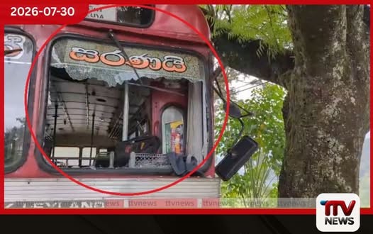 තලවකැලේ සෙන් ක්ලෙයාර් ප්රදේශයේදී ලංගම බස් රථ දෙකක් ගැටී අනතුරක්