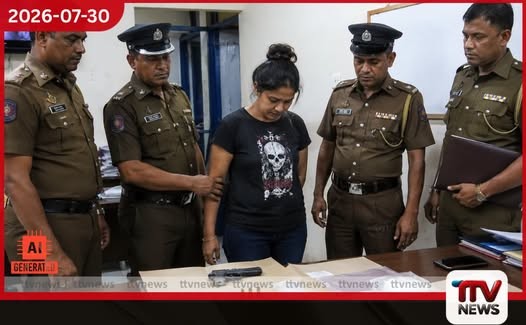 ගල්කිස්සේ පන්සල පාරේ වෙඩි තැබීමේ සිද්ධියට ගිනිඅවිය දුන් කාන්තාවක් අයිස් මත්ද්රව්ය සමඟ අත්අඩංගුවට