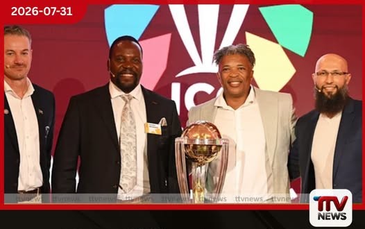 2027 ICC පුරුෂයන්ගේ ක්රිකට් ලෝක කුසලානයේ සත්කාරක නගර සහ ලාංඡනය එළිදක්වයි