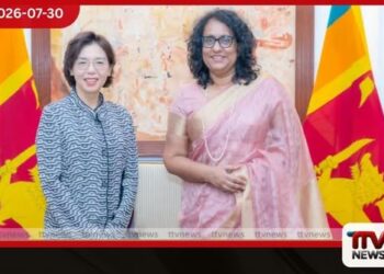 ධුර කාලය අවසන් කරන  කොරියානු තානාපති සහ  අග්‍රාමාත්‍යතුමිය අතර හමුවක්