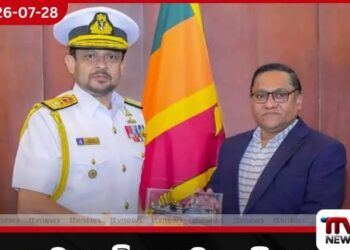 නව නාවික හමුදාපති සහ අමාත්ය විජිත හේරත් අතර විශේෂ හමුවක්!