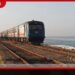 මුහුදුබඩ මාර්ගයේ දුම්රිය ධාවනයේ ප්රමාදයක්