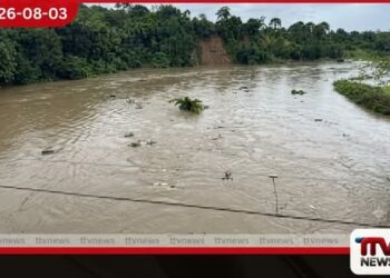 මහවැලි ගඟ පේරාදෙණිය සහ නාවලපිටිය ප්‍රදේශවලින් මහ ගංවතුර මට්ටමට