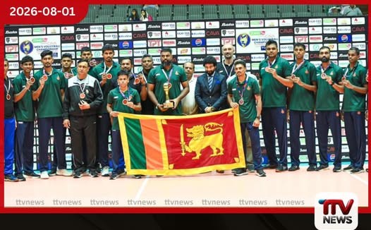 2026 මධ්යම ආසියානු පිරිමි වොලිබෝල් තරගාවලියෙන් ශ්රී ලංකා කණ්ඩායමට තෙවැනි ස්ථානය