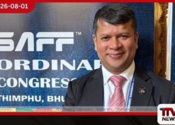 ශ්රී ලංකා පාපන්දු සභාපති ජස්වර් උමාර් දකුණු ආසියානු පාපන්දු සම්මේලනයේ උප සභාපති තනතුරට
