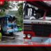 කෑගල්ලේදී බස් රථ දෙකක් ගැටී 20කට ආසන්න පිරිසක් තුවාල ලබති