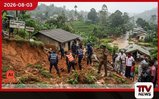 නාවලපිටියෙ පස් කණ්ඩියට යටවී 65 හැවිරිදි පුද්ගලයෙකු ජීවිතක්ෂයට