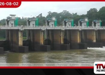 ගංවතුර අවදානම පාලනයට පොල්ගොල්ලේ වාන් දොරටු 2ක් විවෘතයි!