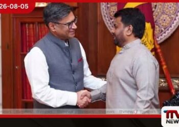 ඉන්දීය විදේශ ලේකම් ශ්රී වික්රම් මිස්රි සහ ජනාධිපති අතර හමුවක්