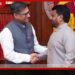 ඉන්දීය විදේශ ලේකම්  ශ්‍රී වික්‍රම් මිස්රි සහ  ජනාධිපති අතර හමුවක්