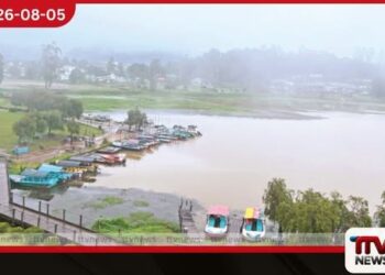 නුවරඑළිය ග්‍රෙගරි වැවේ  ජල මට්ටම ඉහළ යෑම නිසා  වාන් දොරටු විවෘත කෙරේ