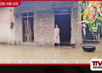 වැසි සහිත කාලගුණය හේතුවෙන්  රත්නපුරේ පවුල් 551ක  පුද්ගලයින් 2,290ක් පීඩාවට