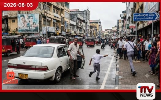 පියා සමඟ නිවසට යමින් සිටි 17 හැවිරිදි සිසුවා මරදානේදී එක්වරම පලායයි