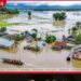 ඉන්දියාවටත් දැඩි ගංවතුර තත්ත්වයක් අසෑම් සහ කේරළ ප්රාන්තවලින් මරණ රැසක් වාර්තා වේ