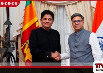 දිවයිනට පැමිණ සිටින ඉන්දීය විදේශ ලේකම් සහ සජිත් ප්රේමදාස අතර විශේෂ හමුවක්